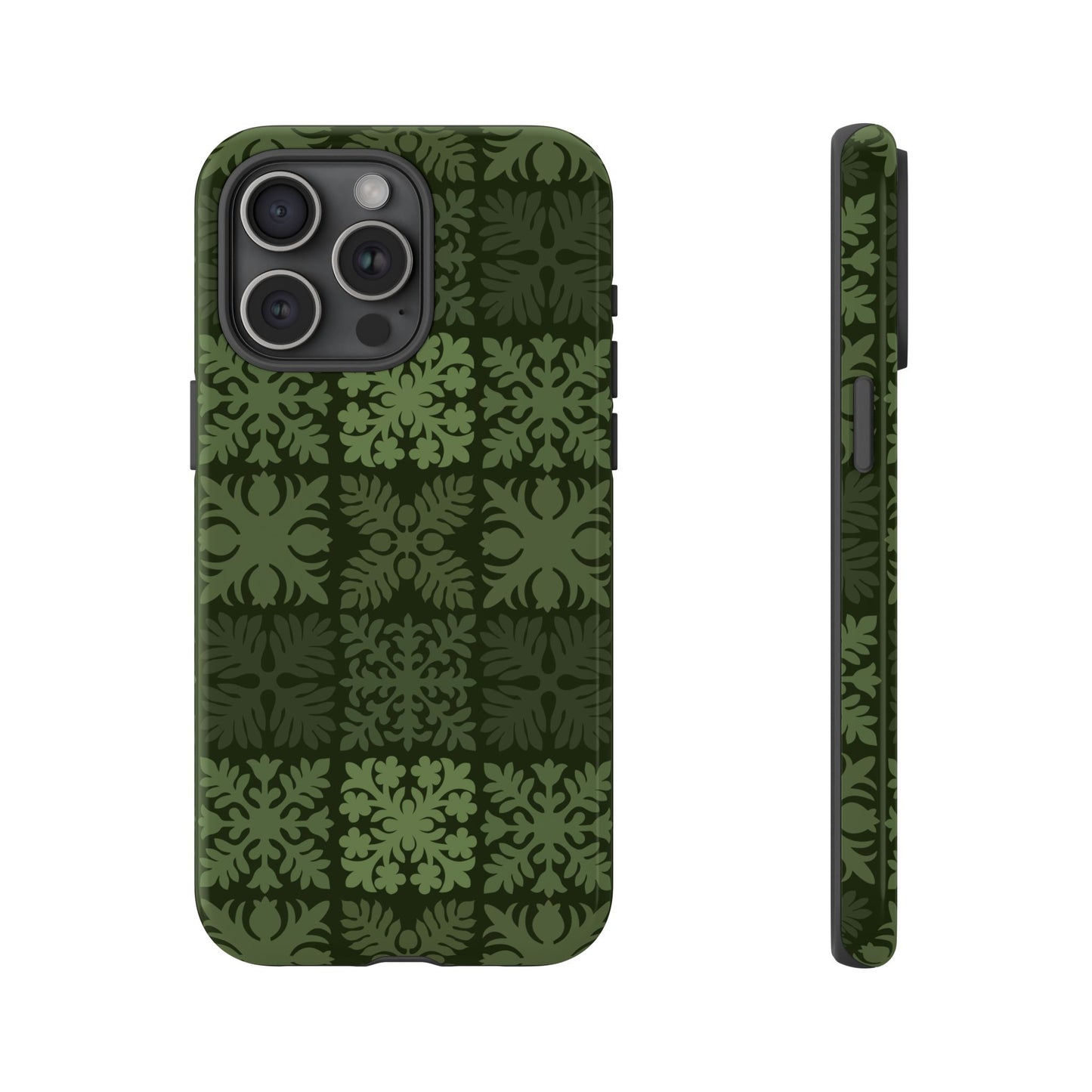 Green Hawaiian Quilt Standard