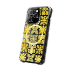 Clear Yellow Hawaiian Quilt MagSafe