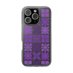 Clear Purple Hawaiian Quilt Standard