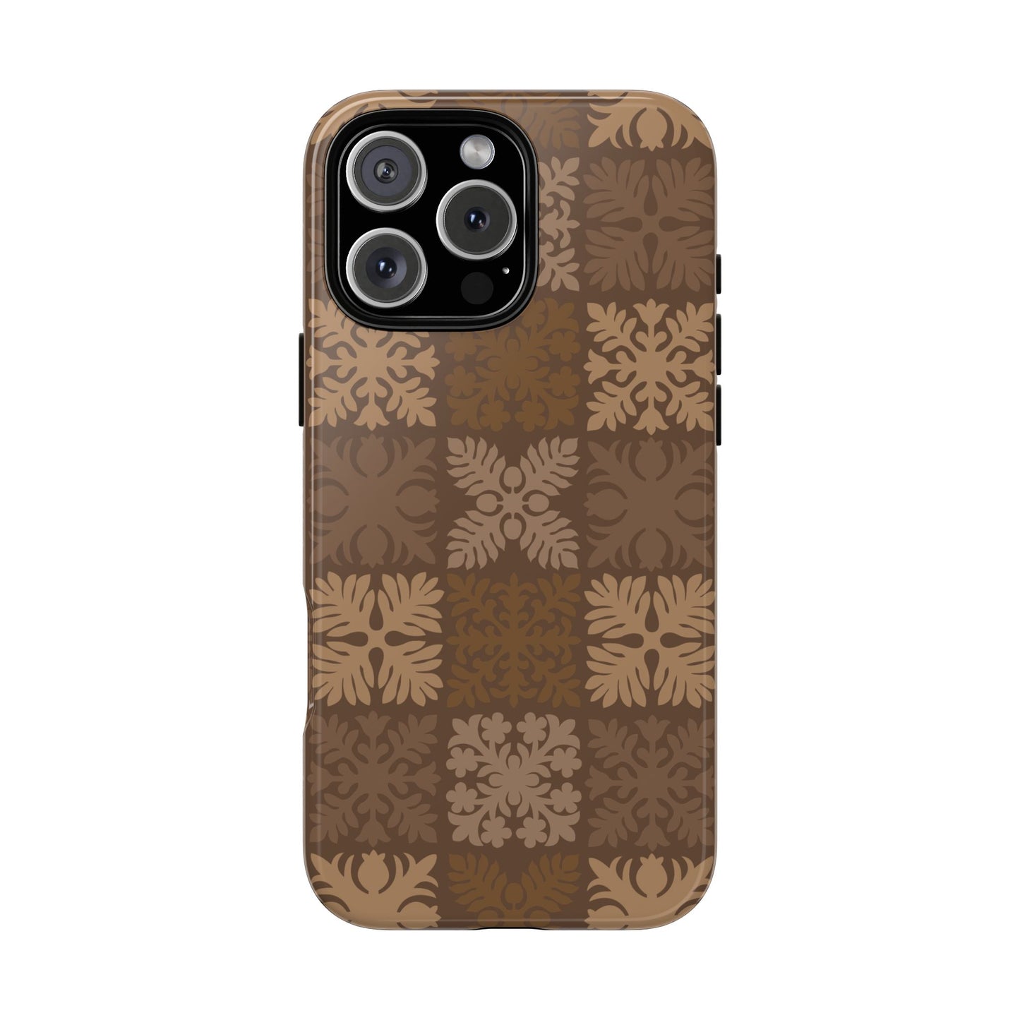 Brown Hawaiian Quilt Standard