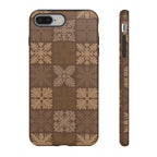 Brown Hawaiian Quilt Standard