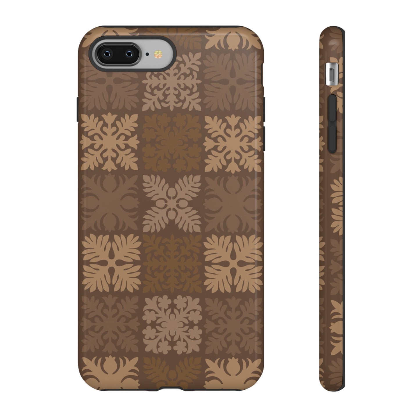 Brown Hawaiian Quilt Standard