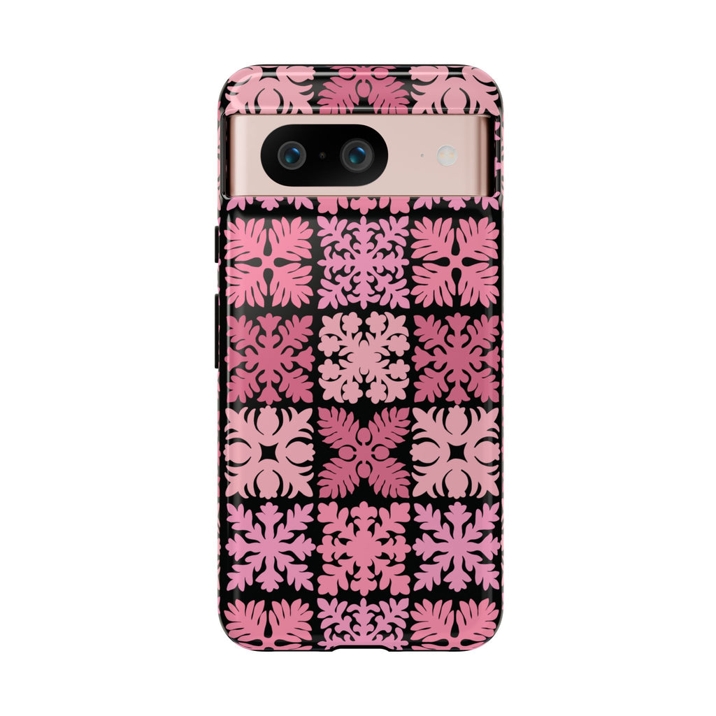 Black Hawaiian Quilt Standard - Google Pixel