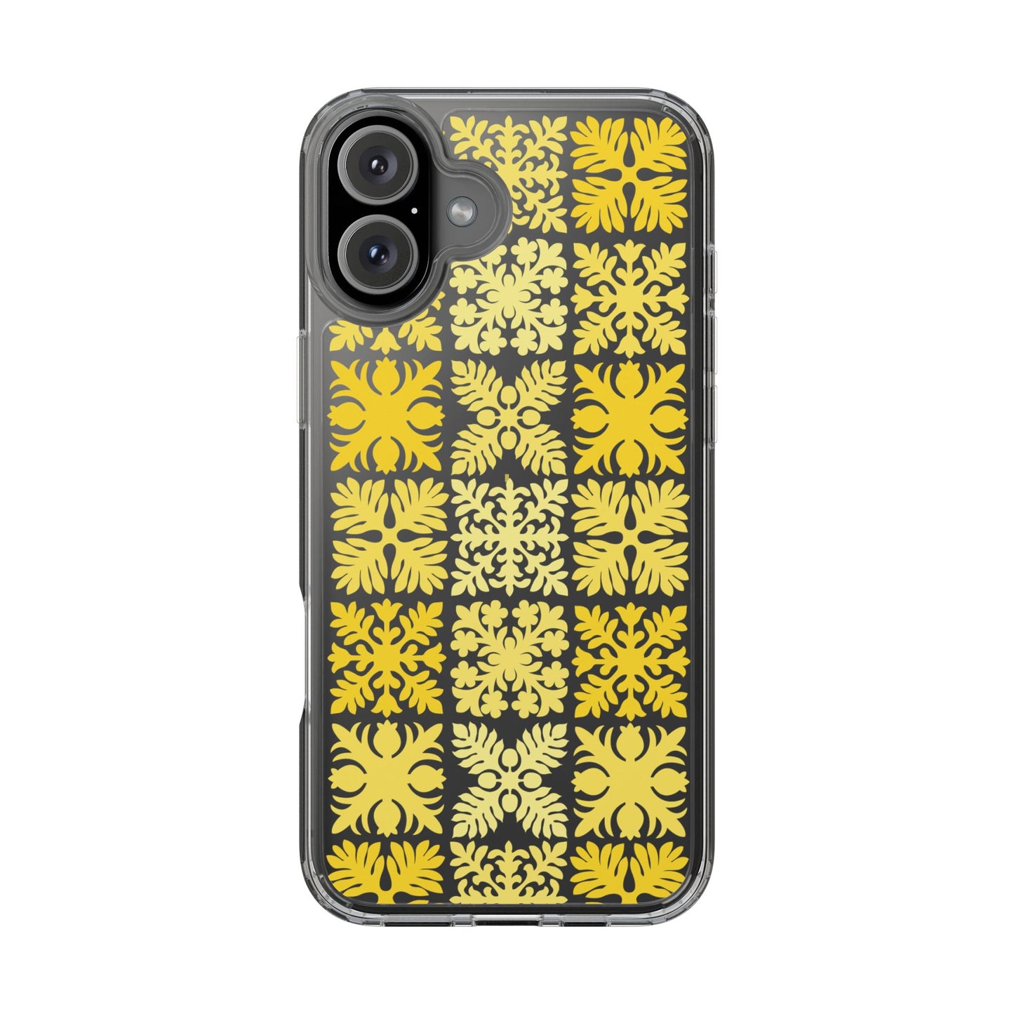 Clear Yellow Hawaiian Quilt Standard