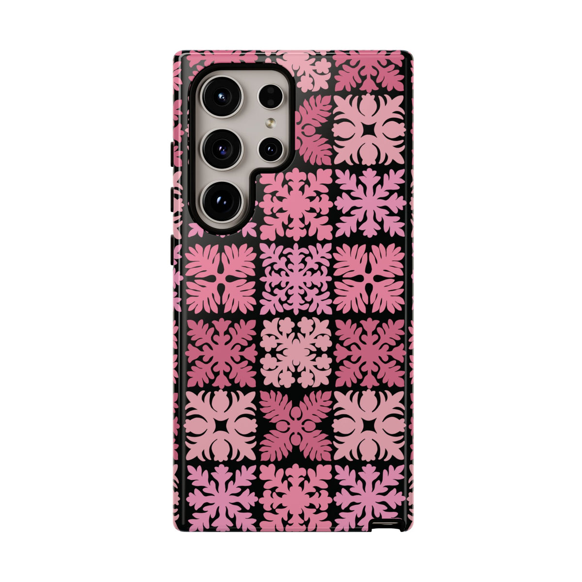 Black Hawaiian Quilt Standard - Samsung Galaxy