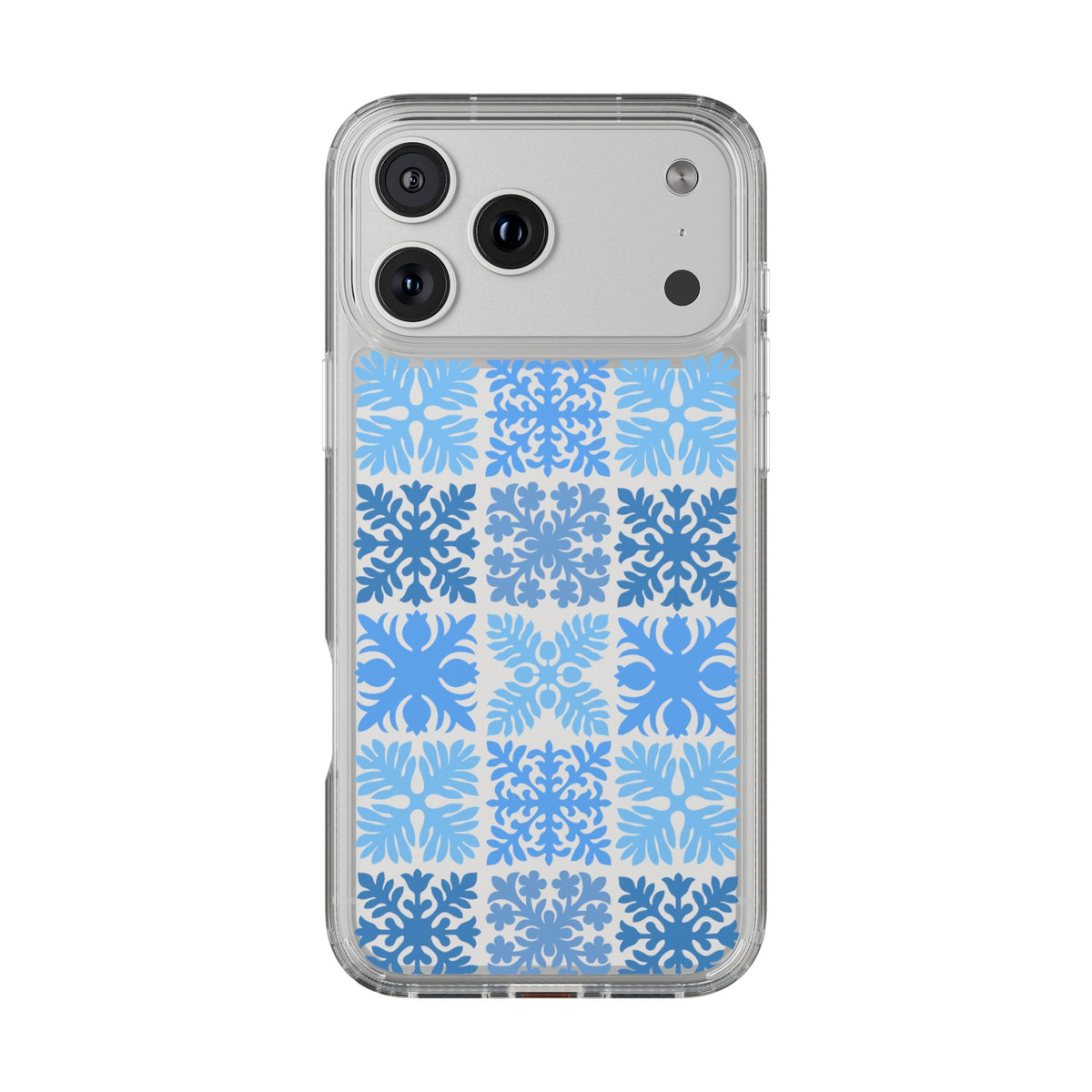 Clear Blue Hawaiian Quilt Standard