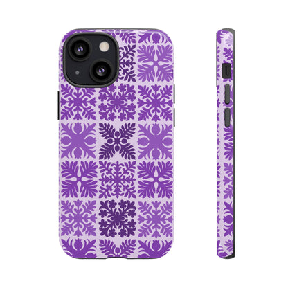 Light Purple Hawaiian Quilt Standard