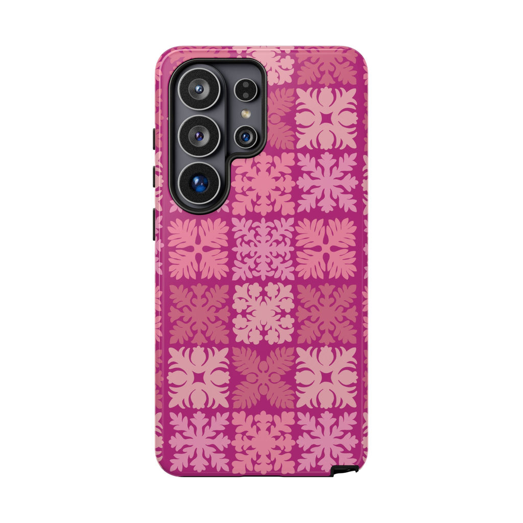 Pink Hawaiian Quilt Standard - Samsung Galaxy