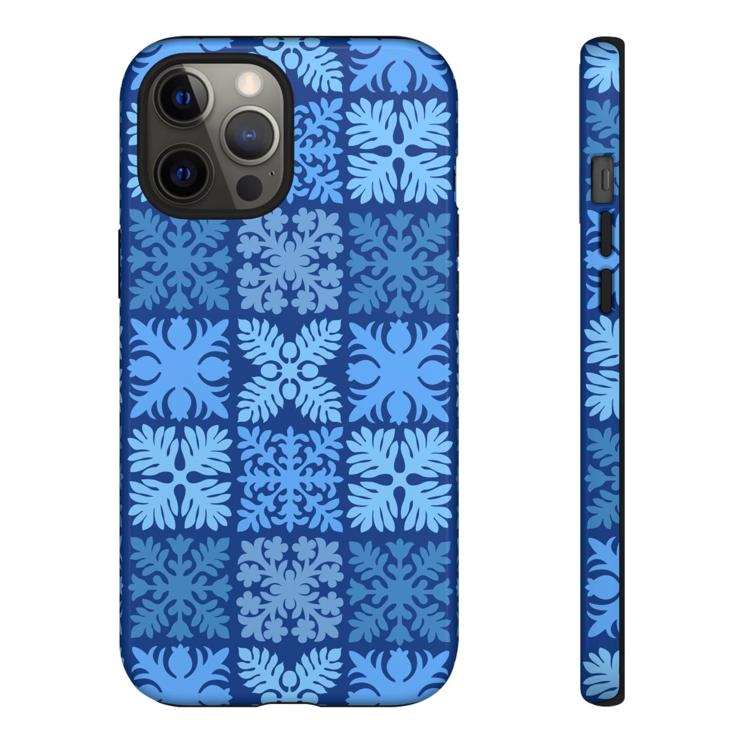 Blue Hawaiian Quilt Standard