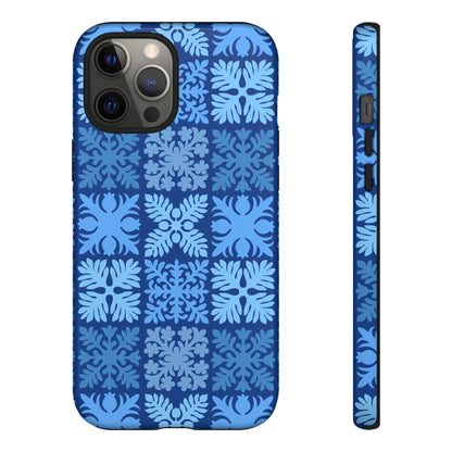 Blue Hawaiian Quilt Standard