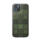 Clear Green Hawaiian Quilt Standard