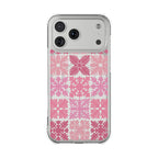 Clear Pink Hawaiian Quilt MagSafe