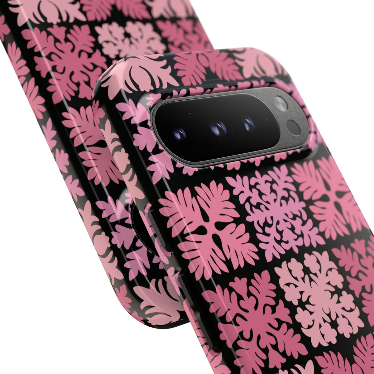 Black Hawaiian Quilt Standard - Google Pixel