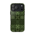 Green Hawaiian Quilt Standard