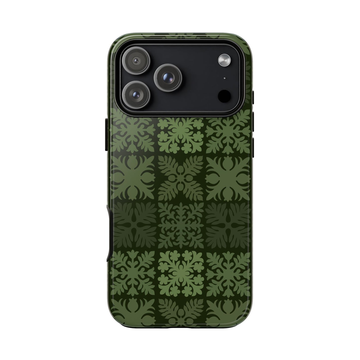 Green Hawaiian Quilt Standard