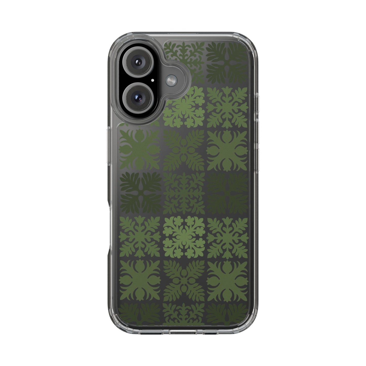 Clear Green Hawaiian Quilt Standard