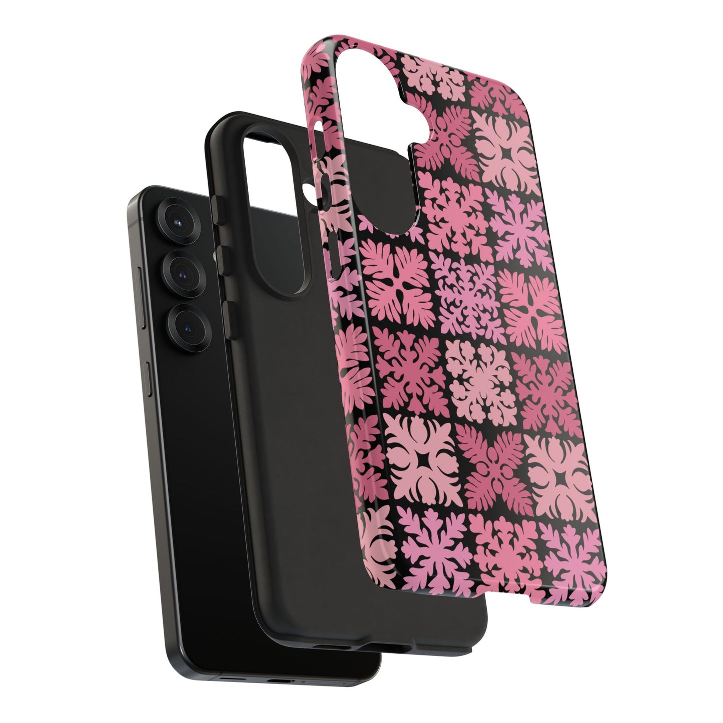 Black Hawaiian Quilt Standard - Samsung Galaxy