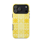 Yellow Hawaiian Quilt Standard
