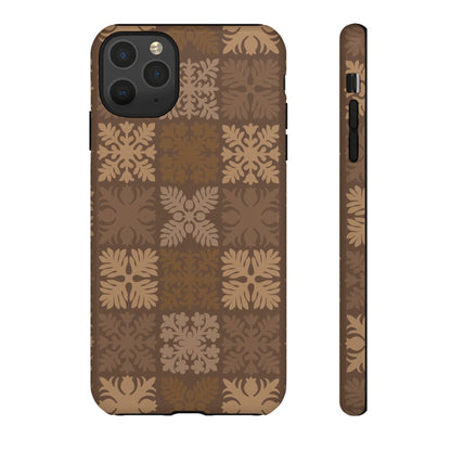 Brown Hawaiian Quilt Standard