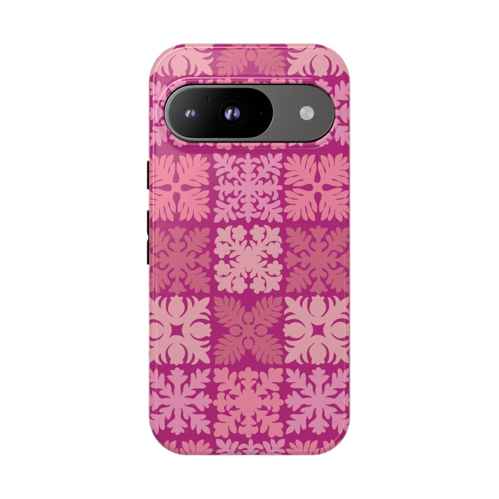 Pink Hawaiian Quilt Standard - Google Pixel