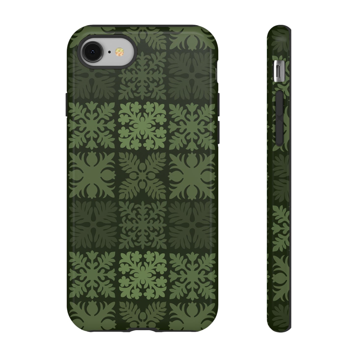 Green Hawaiian Quilt Standard