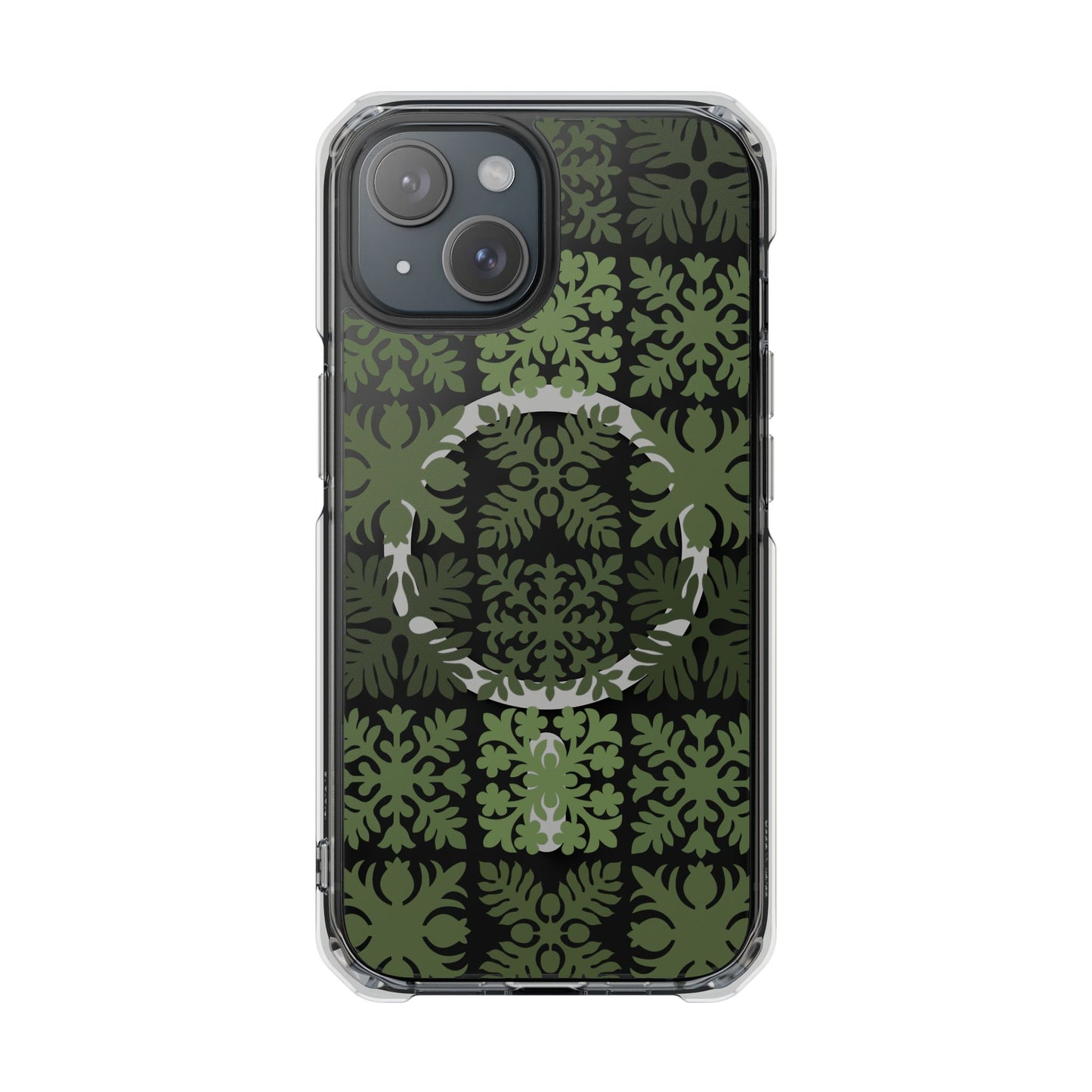 Clear Green Hawaiian Quilt MagSafe