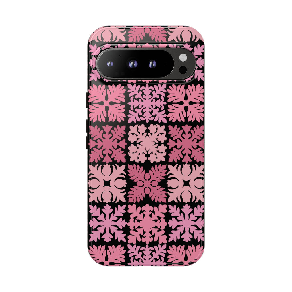 Black Hawaiian Quilt Standard - Google Pixel