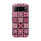 Black Hawaiian Quilt Standard - Google Pixel