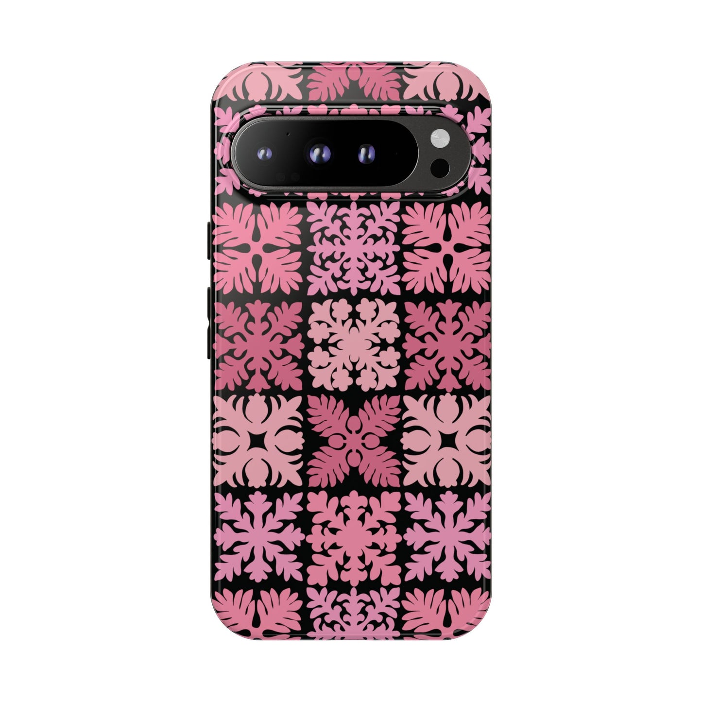 Black Hawaiian Quilt Standard - Google Pixel