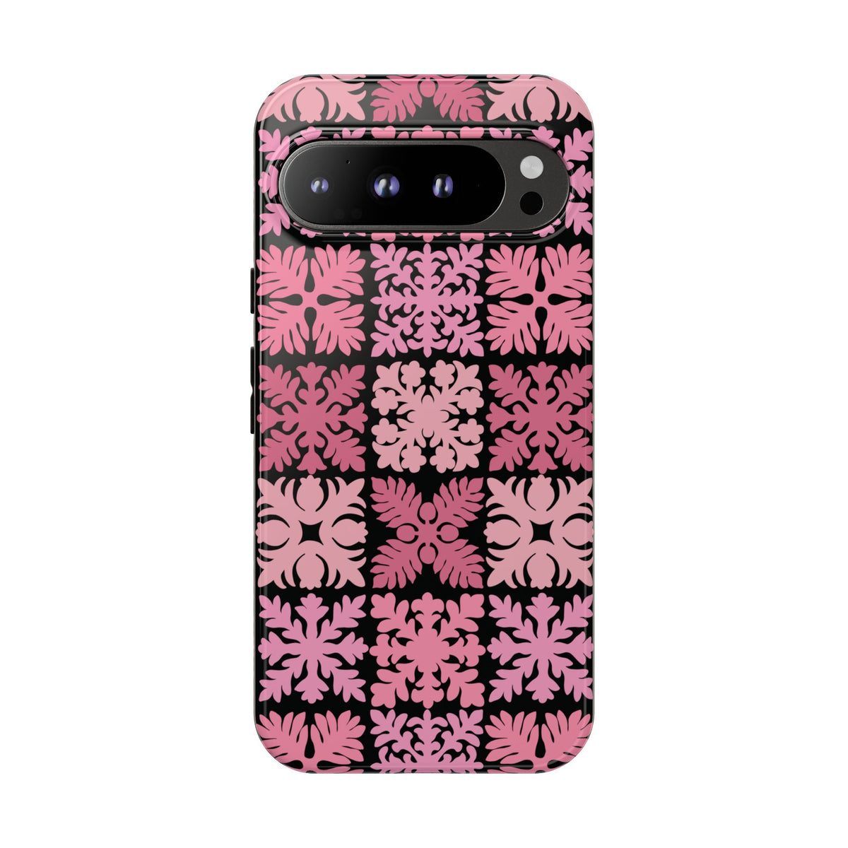 Black Hawaiian Quilt Standard - Google Pixel