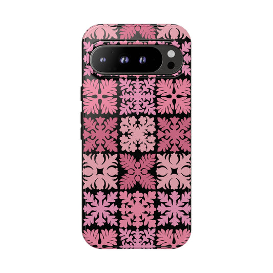 Black Hawaiian Quilt Standard - Google Pixel