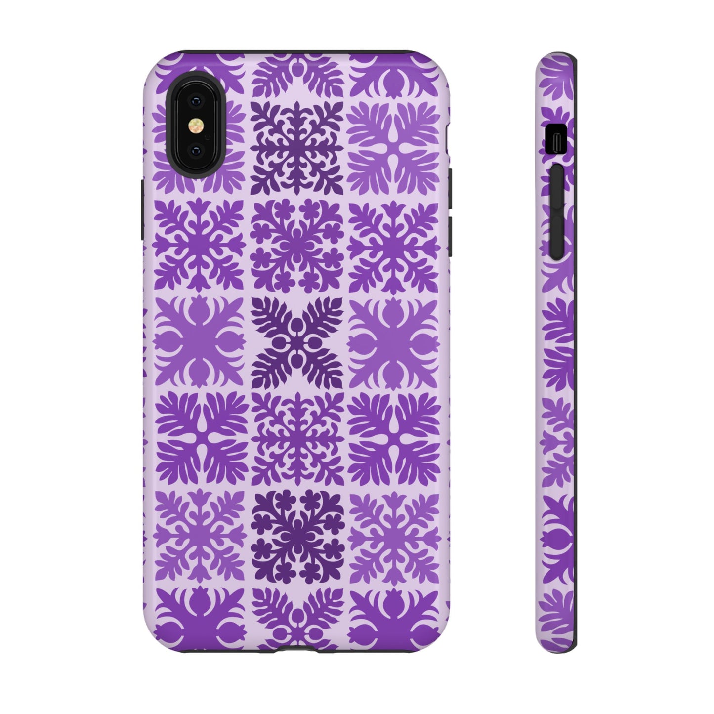 Light Purple Hawaiian Quilt Standard