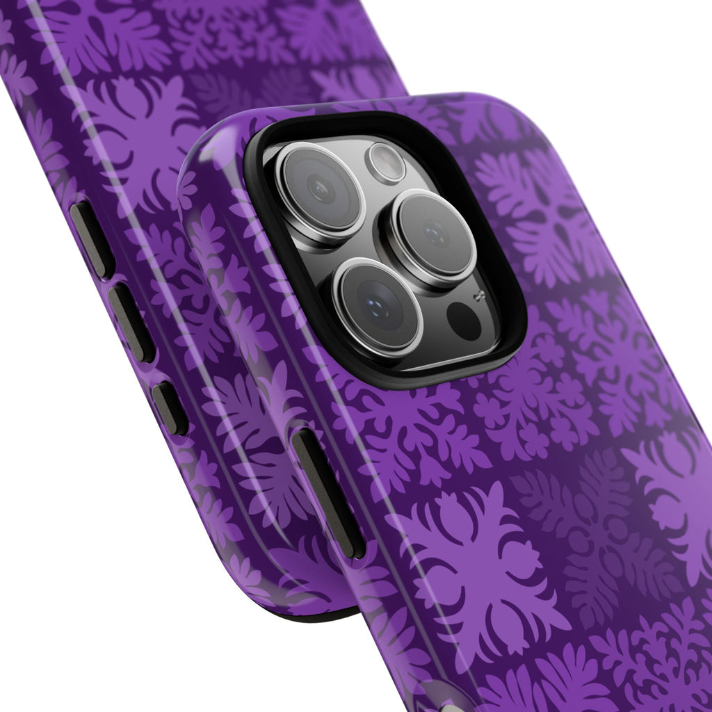 Purple Hawaiian Quilt Standard
