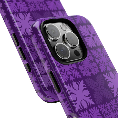 Purple Hawaiian Quilt Standard