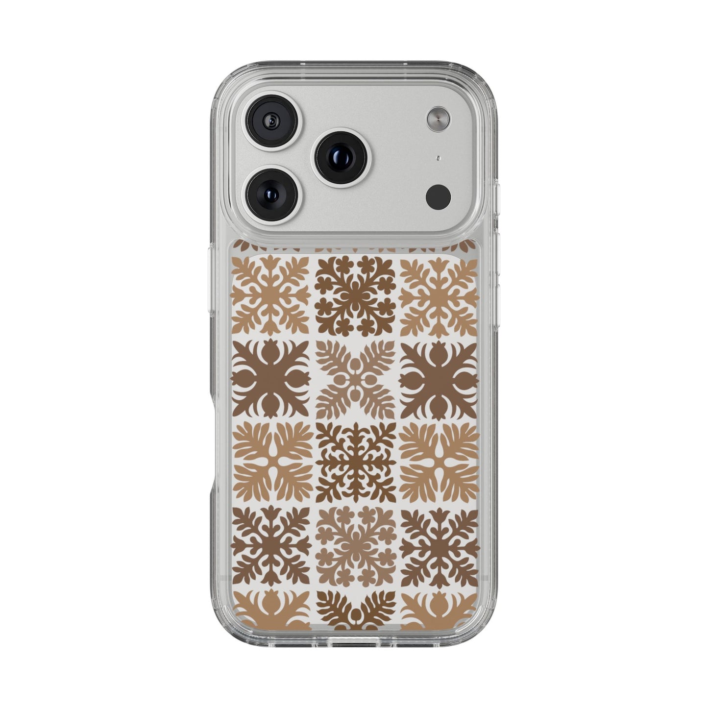 Clear Brown Hawaiian Quilt Standard