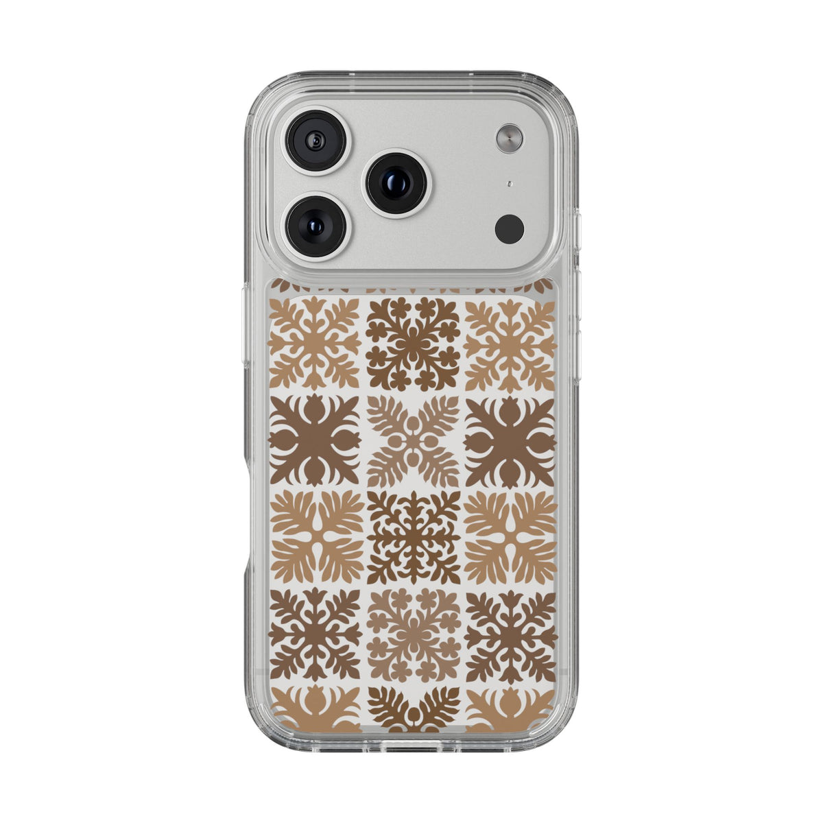 Clear Brown Hawaiian Quilt Standard