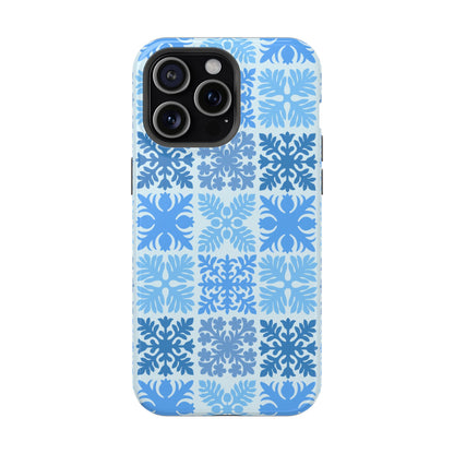Light Blue Hawaiian Quilt MagSafe