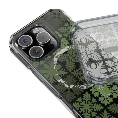Clear Green Hawaiian Quilt MagSafe