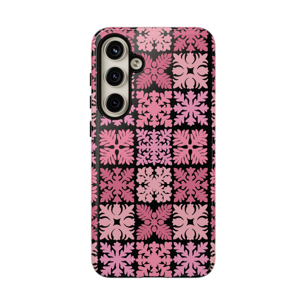 Black Hawaiian Quilt Standard - Samsung Galaxy