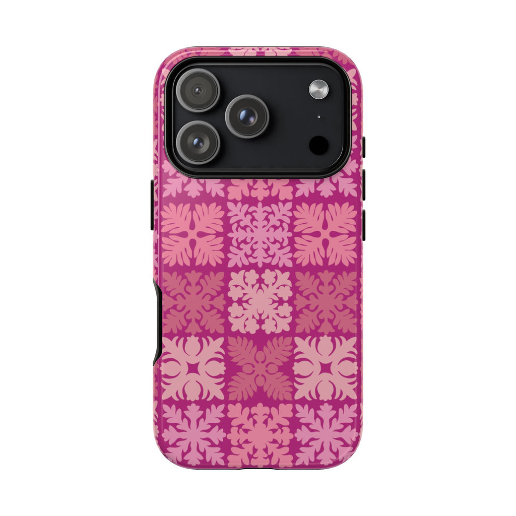 Pink Hawaiian Quilt Standard