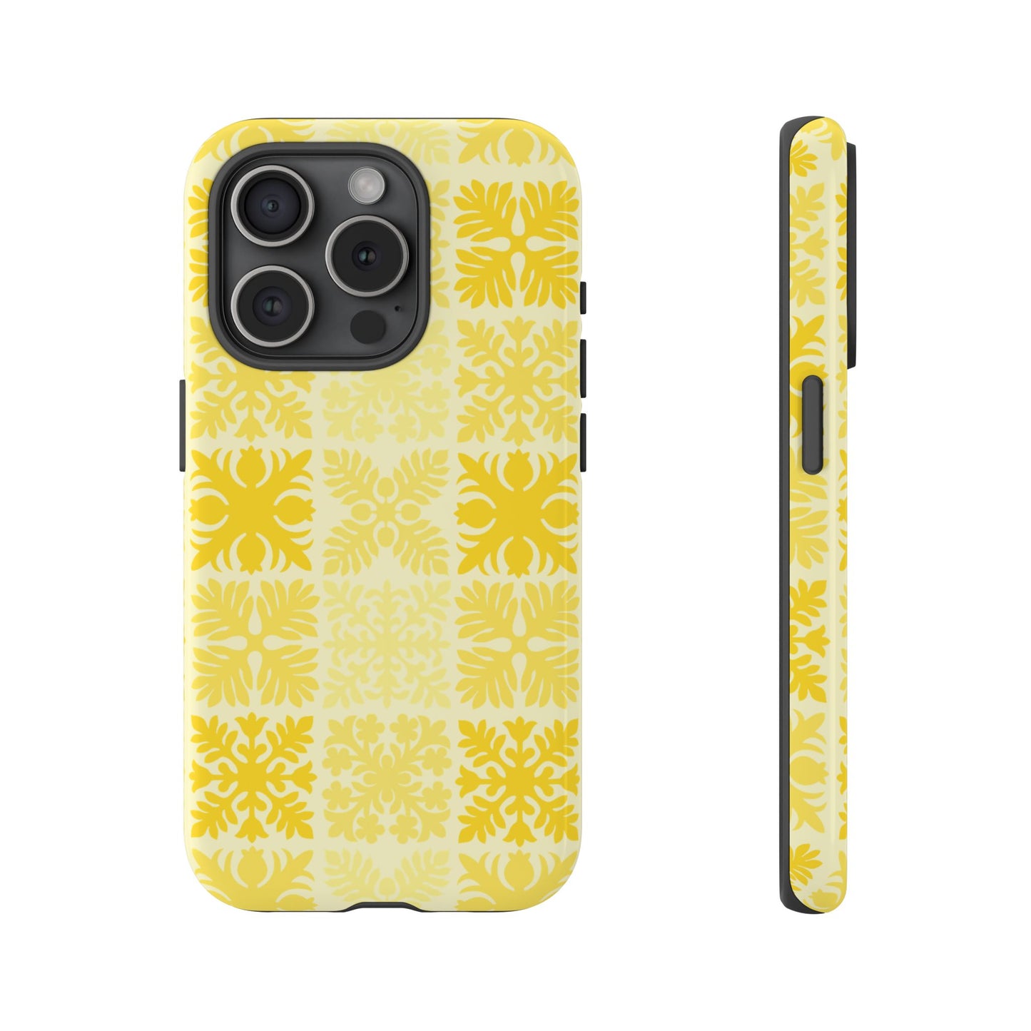 Yellow Hawaiian Quilt Standard