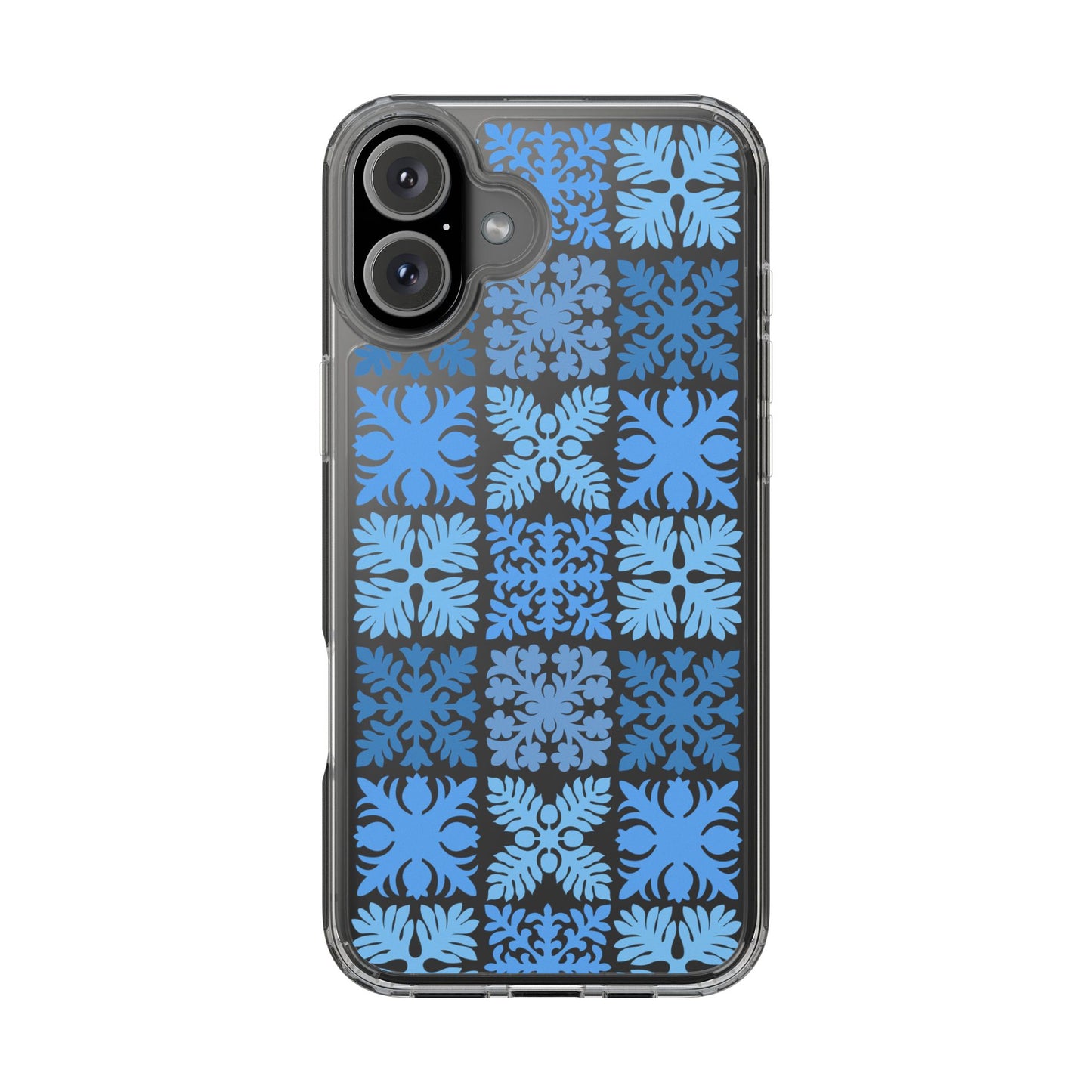 Clear Blue Hawaiian Quilt Standard