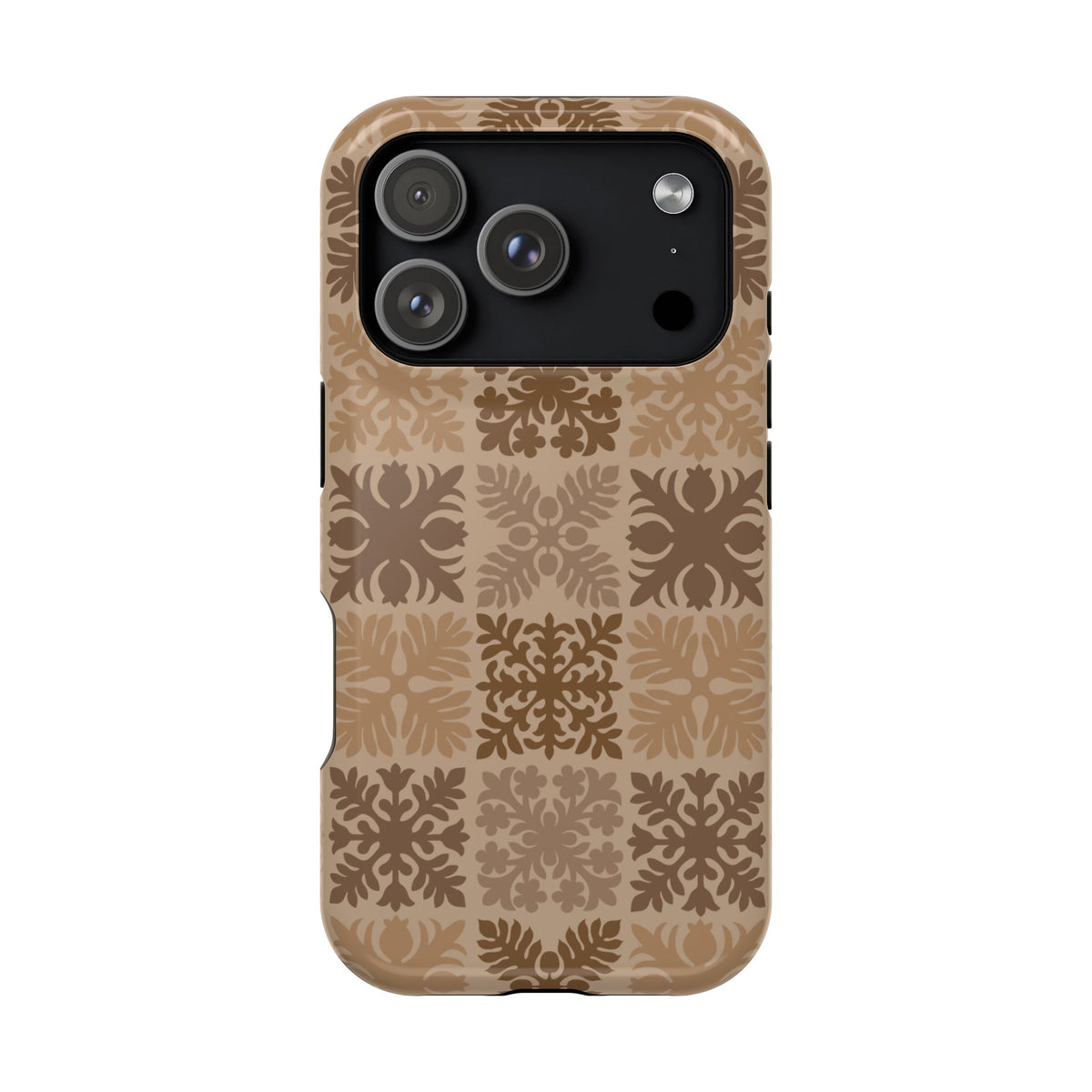 Light Brown Hawaiian Quilt MagSafe