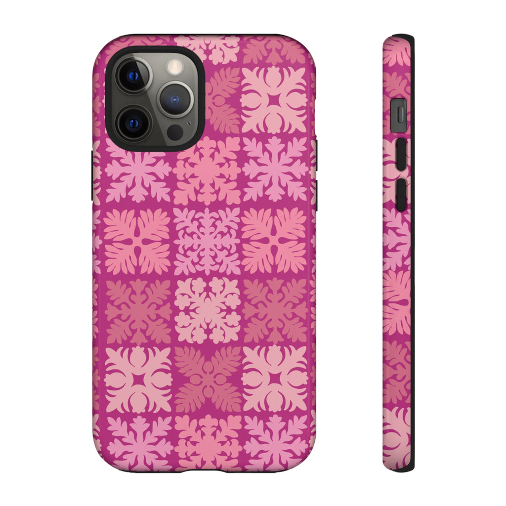 Pink Hawaiian Quilt Standard