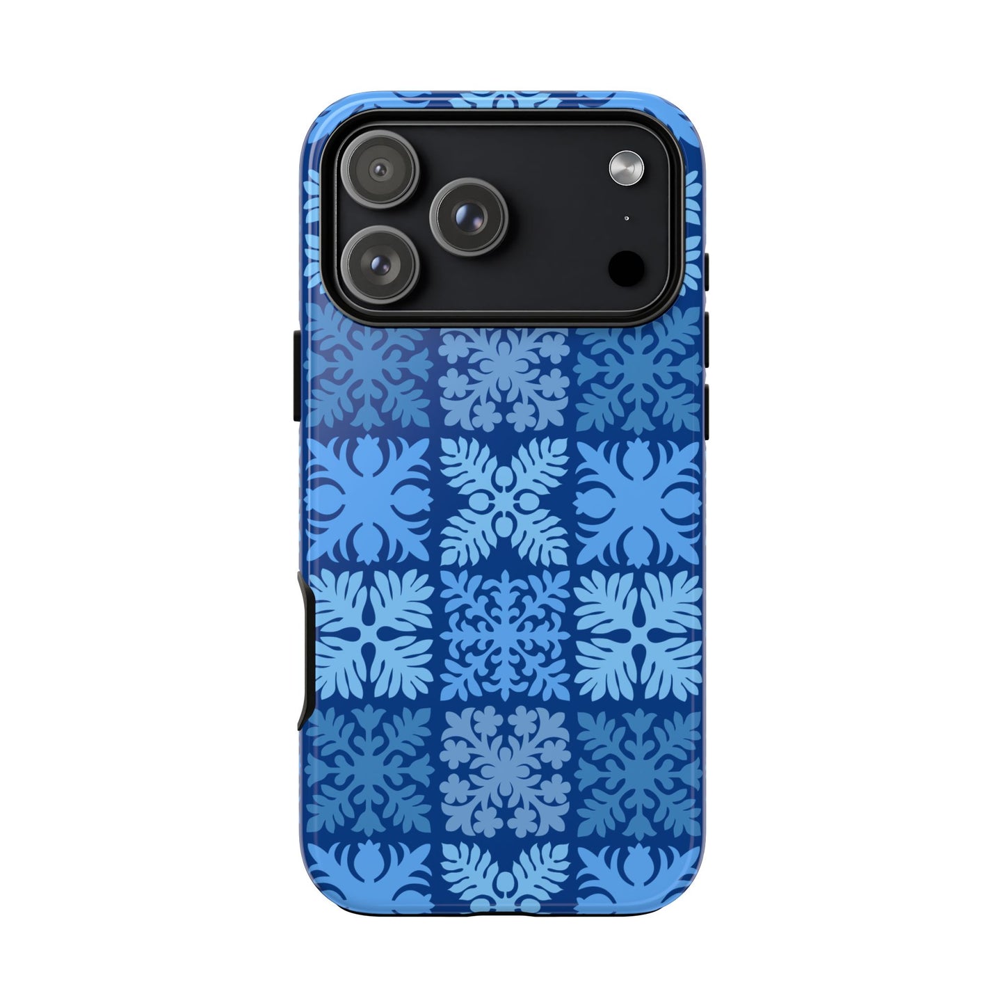 Blue Hawaiian Quilt Standard