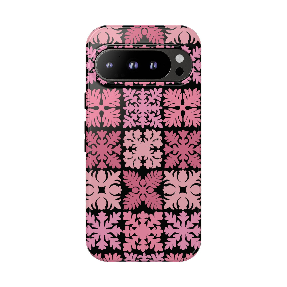 Black Hawaiian Quilt Standard - Google Pixel