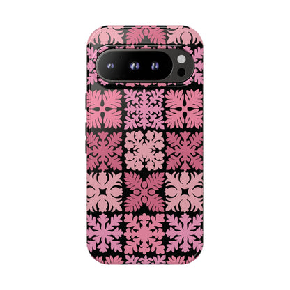 Black Hawaiian Quilt Standard - Google Pixel