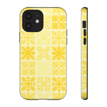Yellow Hawaiian Quilt Standard