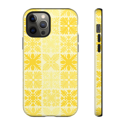 Yellow Hawaiian Quilt Standard