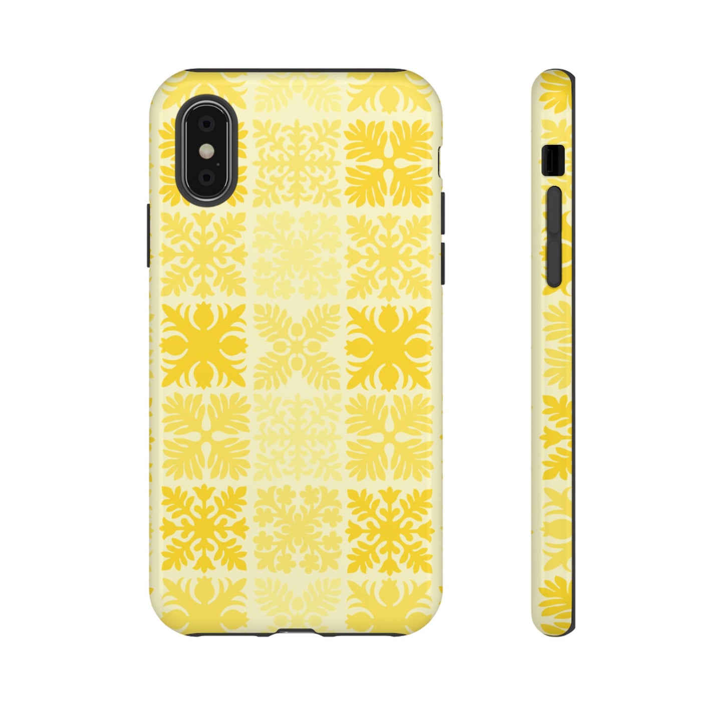 Yellow Hawaiian Quilt Standard
